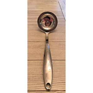 Crate & Barrel 12" Stainless Steel Serving Utensil Ladle EUC!